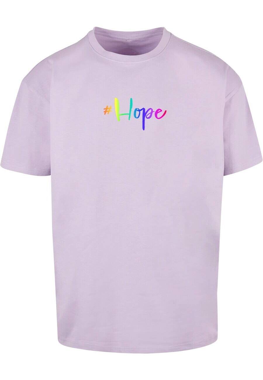 

Футболка Merchcode HOPE RAINBOW, светло-фиолетовый