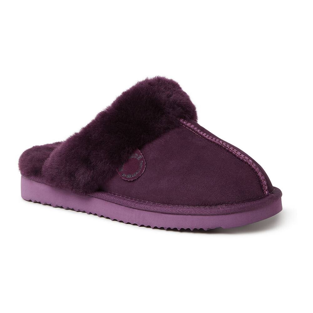 

Женские тапочки Fireside by Dearfoams Sydney Scuff, цвет Aubergine