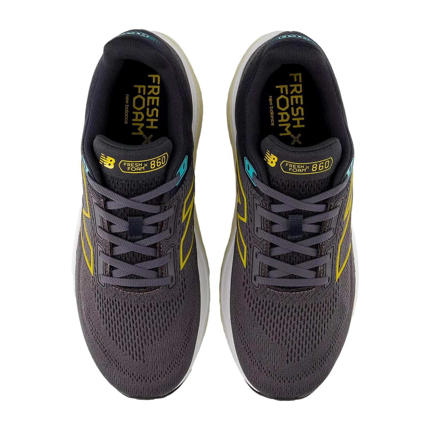 Мужские кроссовки New Balance Fresh Foam x 860v14 серо-оранжевого цвета M860A14 — фото 3