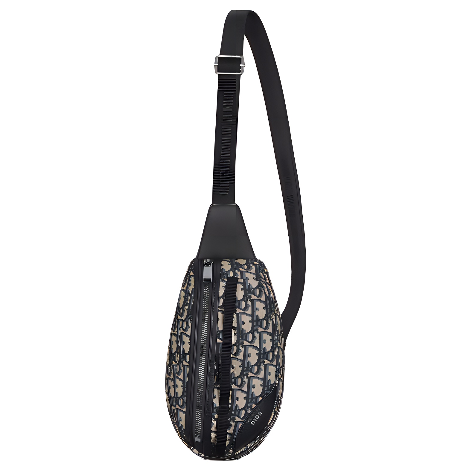 

Scarab Oblique Printed Fabric Crossbody Bag, плечевая сумка мини мужская бежевая и черная DIOR, Set (Bag+Dust Bag)