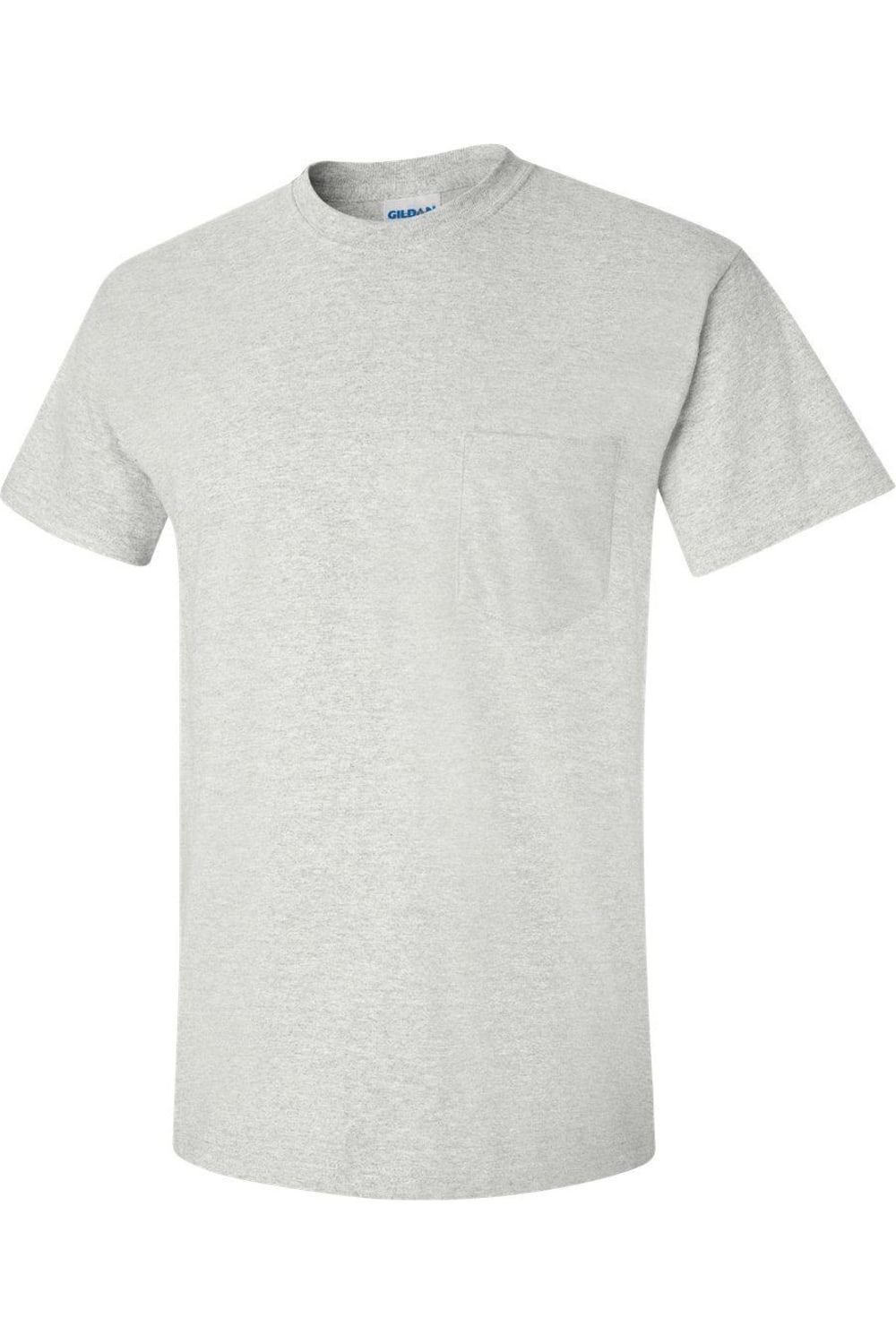 

Футболка Gildan Ultra Cotton с карманом, цвет ash