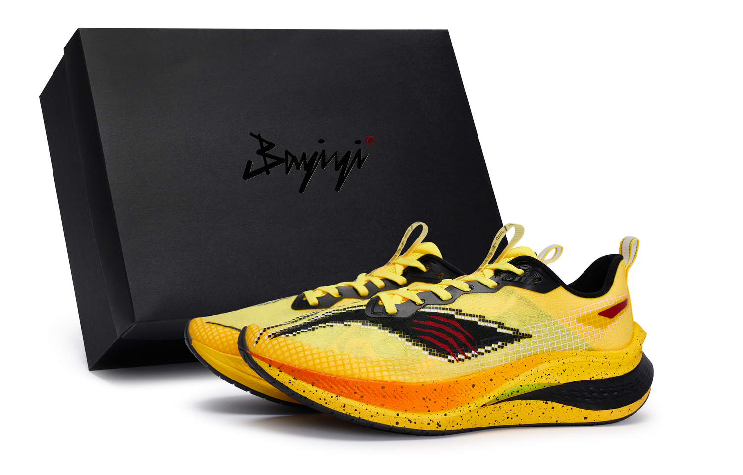 

Лининг Red Hare 7 Pro противоскользящие износостойкие низкие кроссовки мужские желтые черные оранжевые