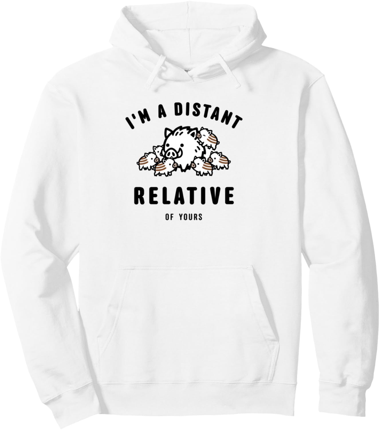 

Я ваш дальний родственник (худи) Growpeace Grap, белый