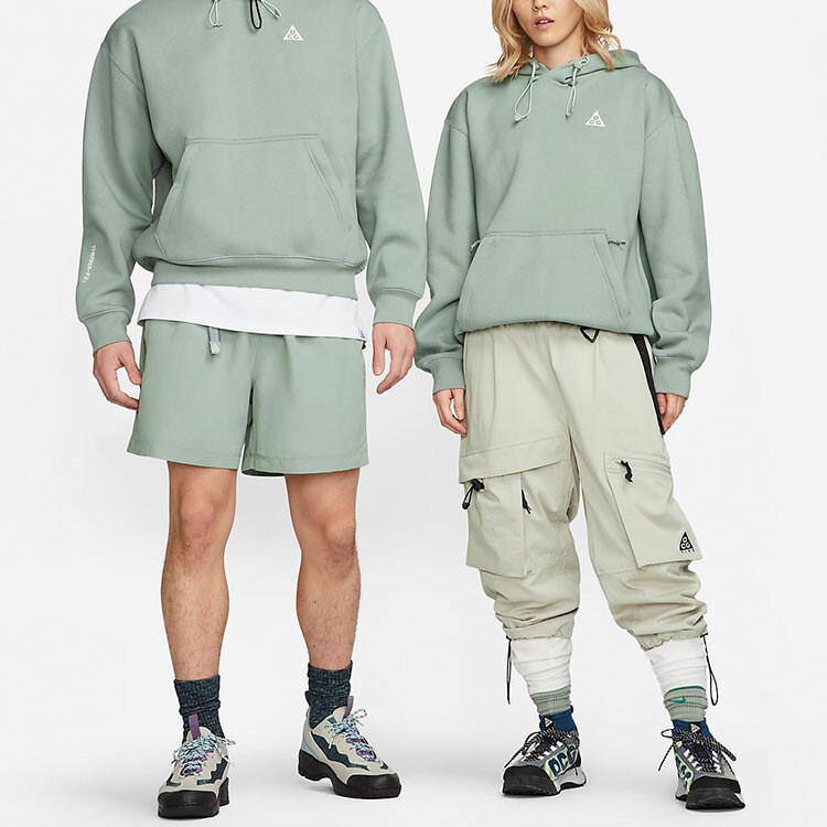 Толстовка ACG THERMA-FIT унисекс слюдяно-зеленая/светло-серебристая/черная Nike, зеленый/светло-серебристый/черный — фото 3