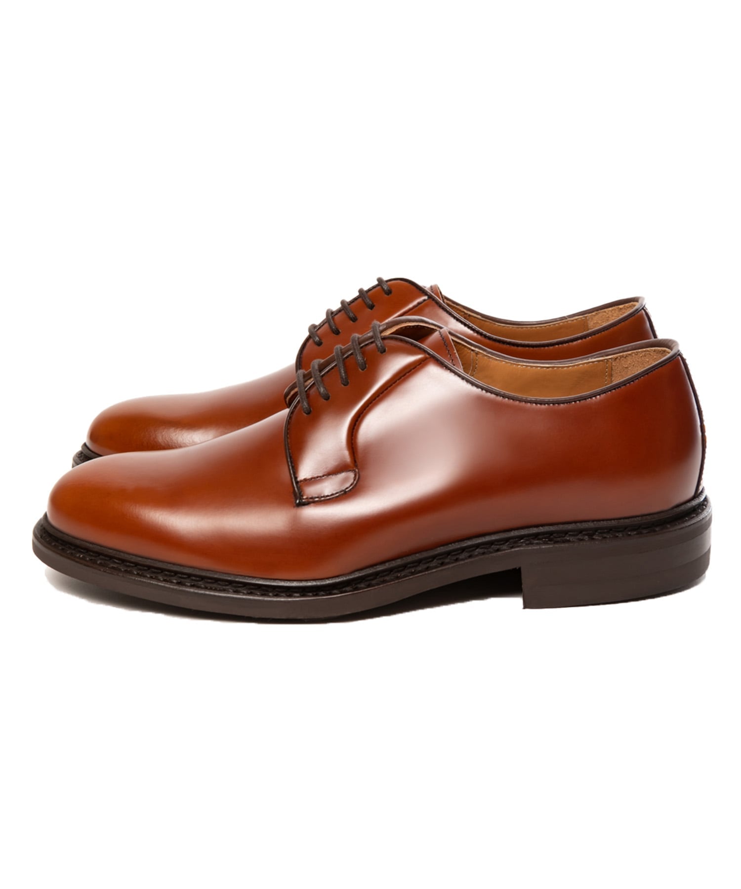 Туфли гладкий носок Berwick1707, Light brown
