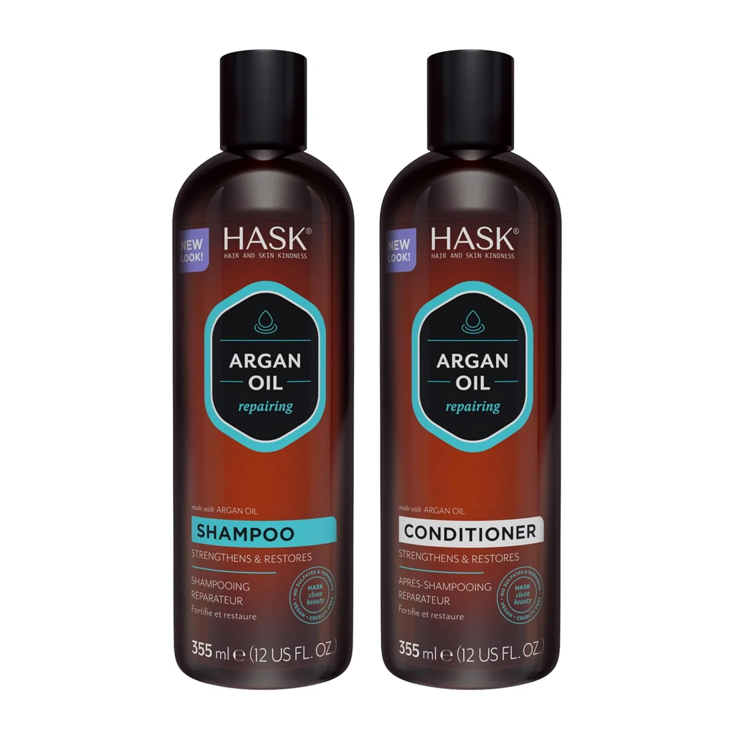 Набор шампуня и кондиционера «Argan Oil» от Hask 355 мл Hask