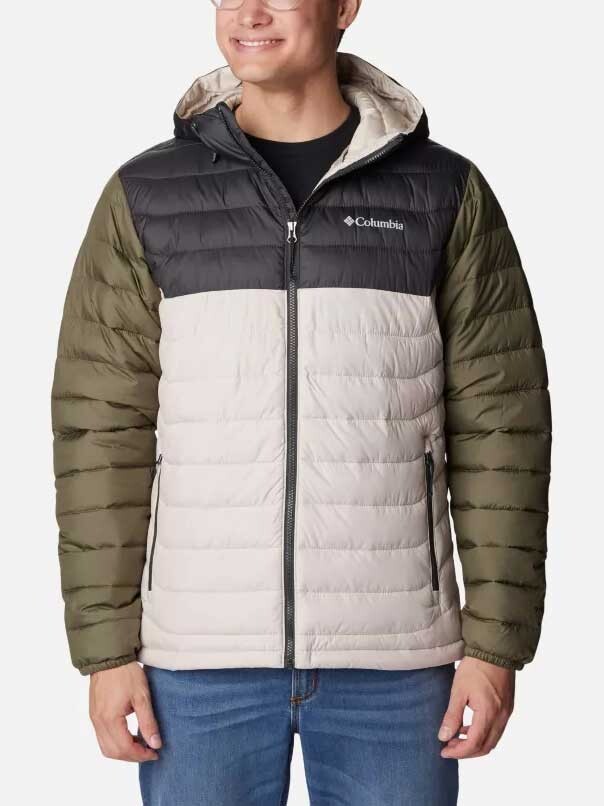 

Куртка Columbia Powder Lite Hooded, серый