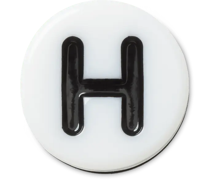 

Джиббитсы Tiny Friendship Letter H Crocs