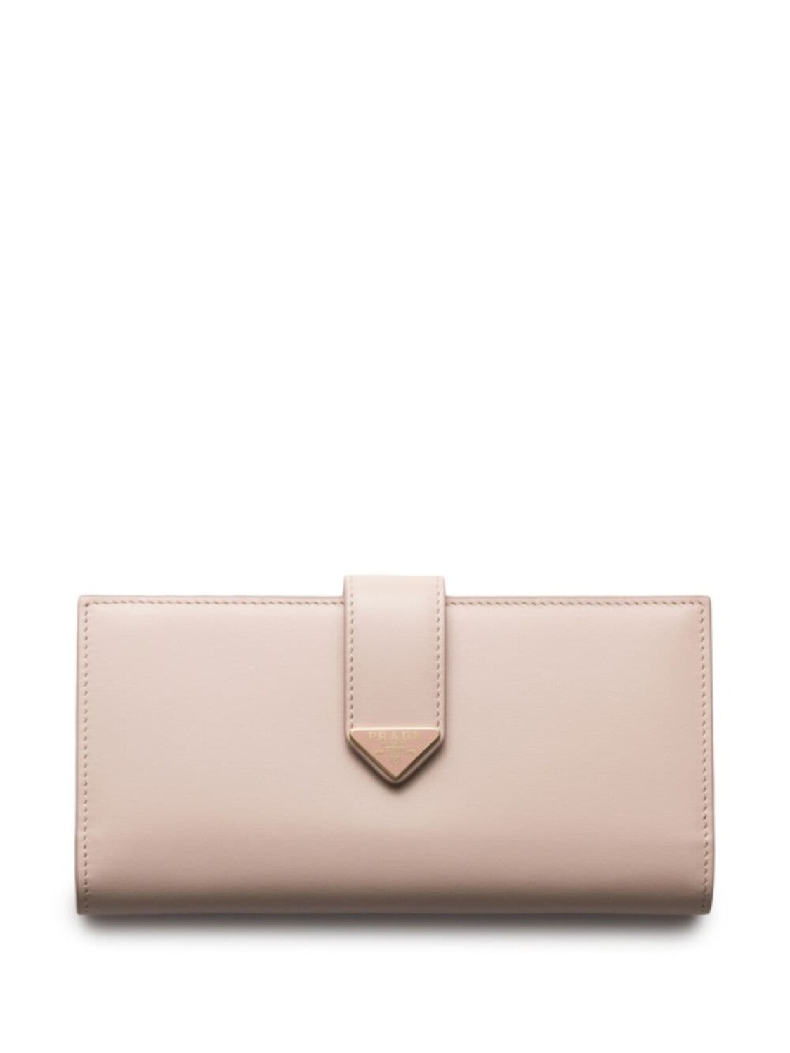 

Кошелек Prada с ремешком-застежкой, серый