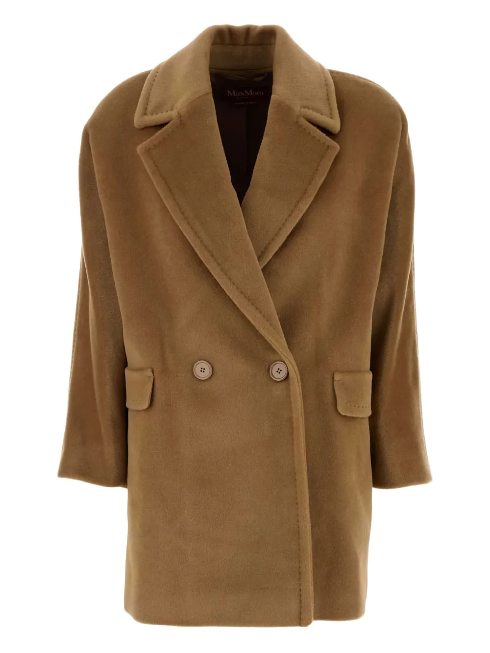 

Двубортное пальто MAX MARA, коричневый
