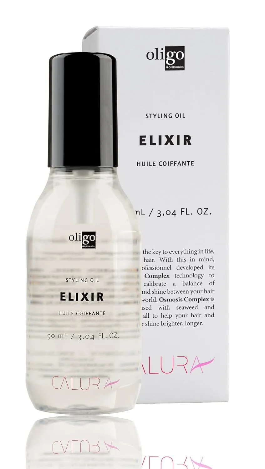 Масло для укладки Oligo Elixir Huile Coiffante 3,04 унции Oligo Professionnel