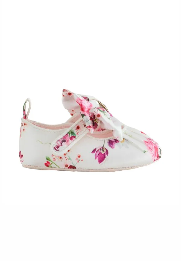 Балетки прямого кроя с ремешком на щиколотке. Baker By Ted Baker, Floral