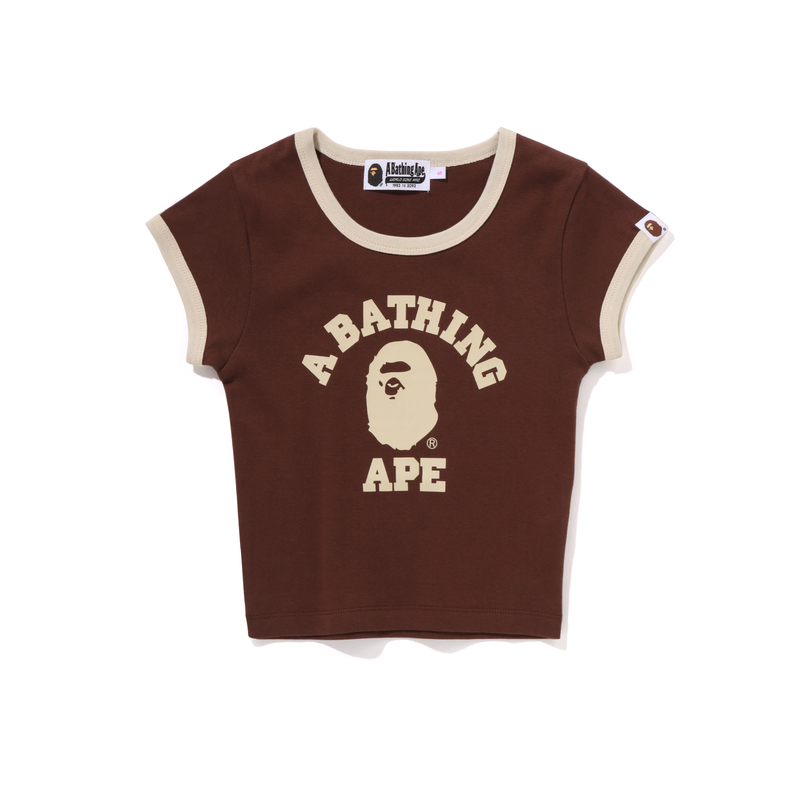 

Футболка FW25 женская A BATHING APE, коричневый