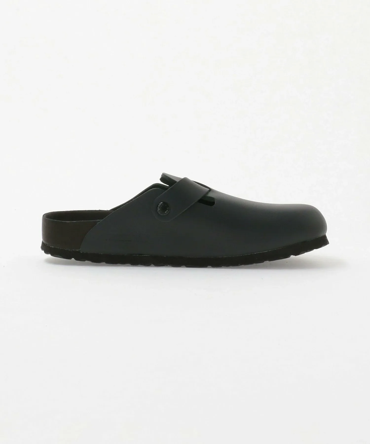 Кожаные сандалии BIRKENSTOCK Boston United Arrows, Black — фото 4