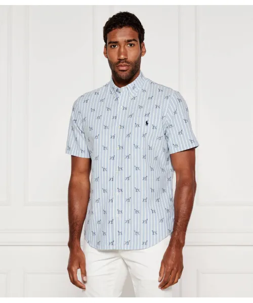 

Рубашка Custom fit Polo Ralph Lauren, синий