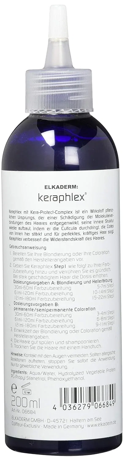 Средство для защиты волос Elkaderm Keraphlex Step 1 Protect, 200 мл Elkaderm — фото 2
