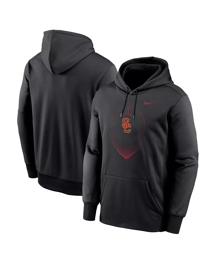 

Мужская черная толстовка с капюшоном USC Trojans Football Icon Performance Fleece Nike