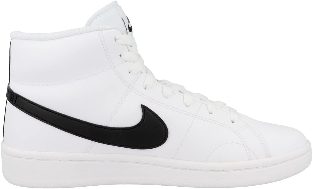 Мужские теннисные кроссовки Nike Court Royale 2, белый/черный — фото 4