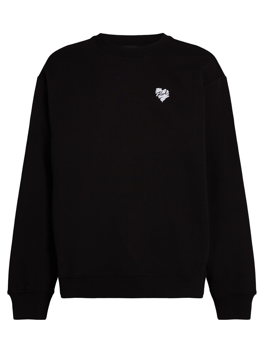 

Свитер Karl Lagerfeld Sweatshirt HEART, черный