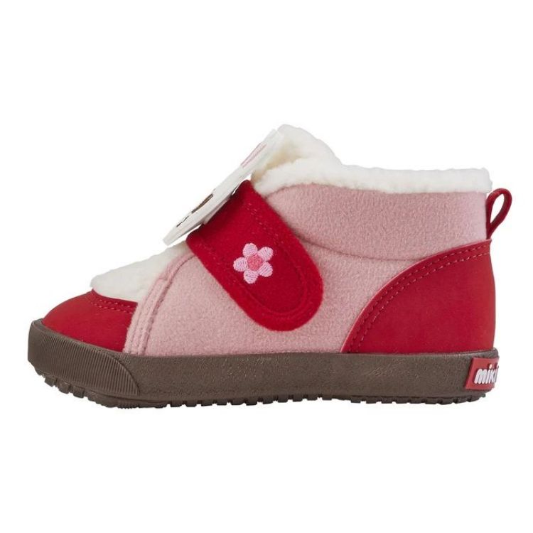 

Высокие детские ботинки для малышей MIKI HOUSE, розовый