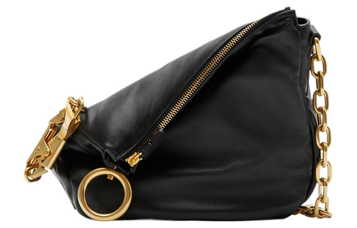 

Сумка через плечо из ягненка, женская черная Burberry