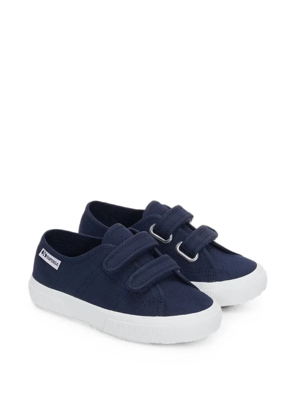 Кроссовки Superga 3750 с ремешками на липучках Superga Kids, синий