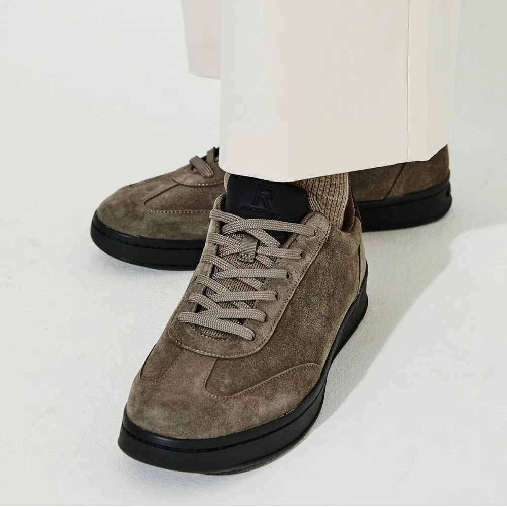 Мужские низкие кроссовки Nova 2 Tee Toe коричневого цвета от Rockport — фото 4