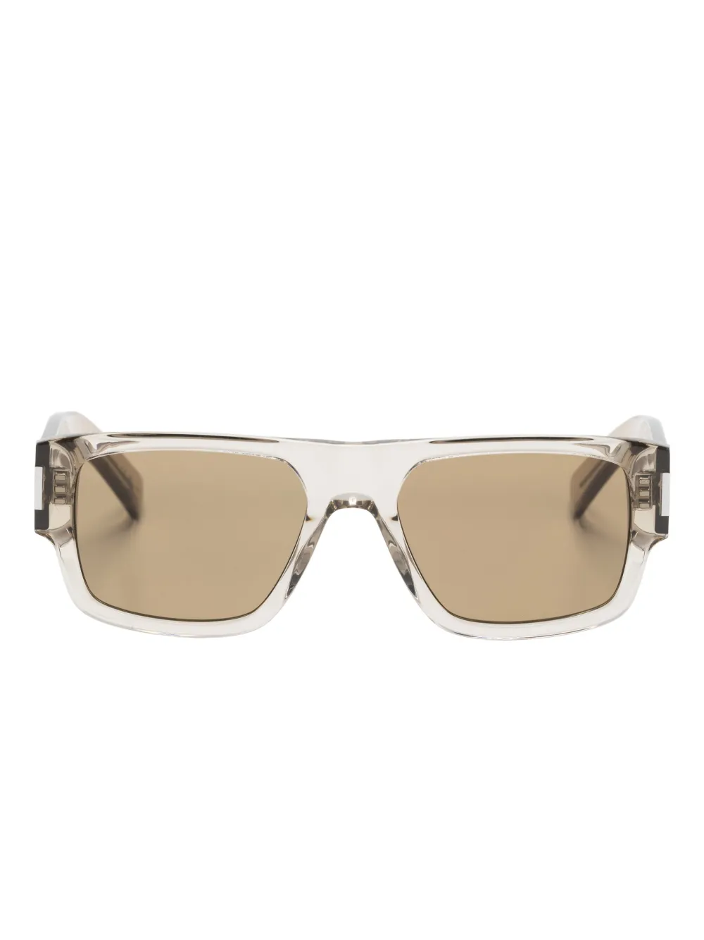 

Солнцезащитные очки SL659 в квадратной оправе Saint Laurent Eyewear, серый