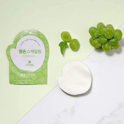 Патчи под глаза Frudia — Для лица Green Grapes -подушечка Green Grape Отшелушивающий Algdon — фото 2