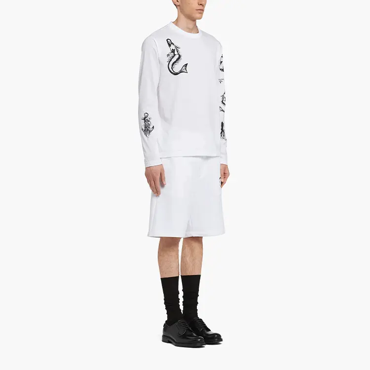 

Футболка мужская белая Prada, белый