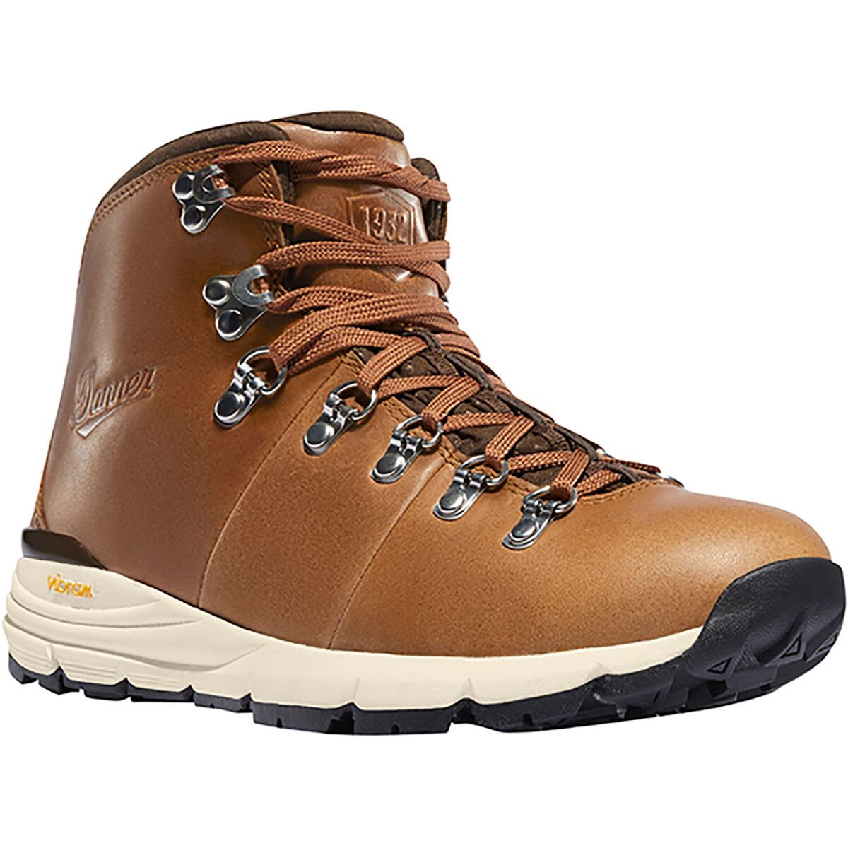 Горная 600 кожаная треккинговая обувь из цельной кожи. Danner, цвет saddle tan