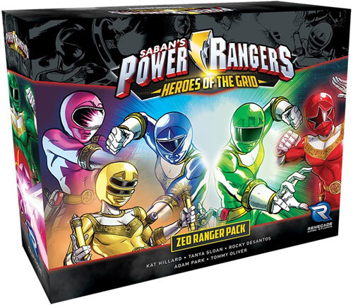 

Настольная игра Renegade Game Studios Power Rangers: Heroes of the Grid - Zeo Ranger Pack
