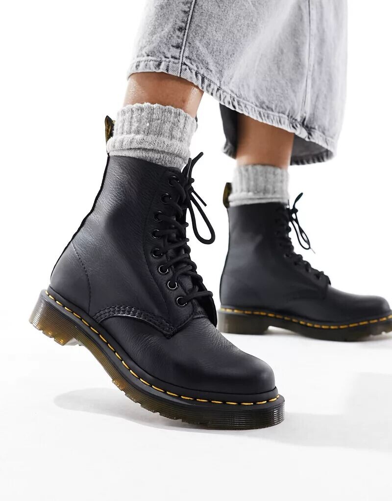 

Кожаные ботинки на шнуровке Dr Martens Virginia 1460 Pascal