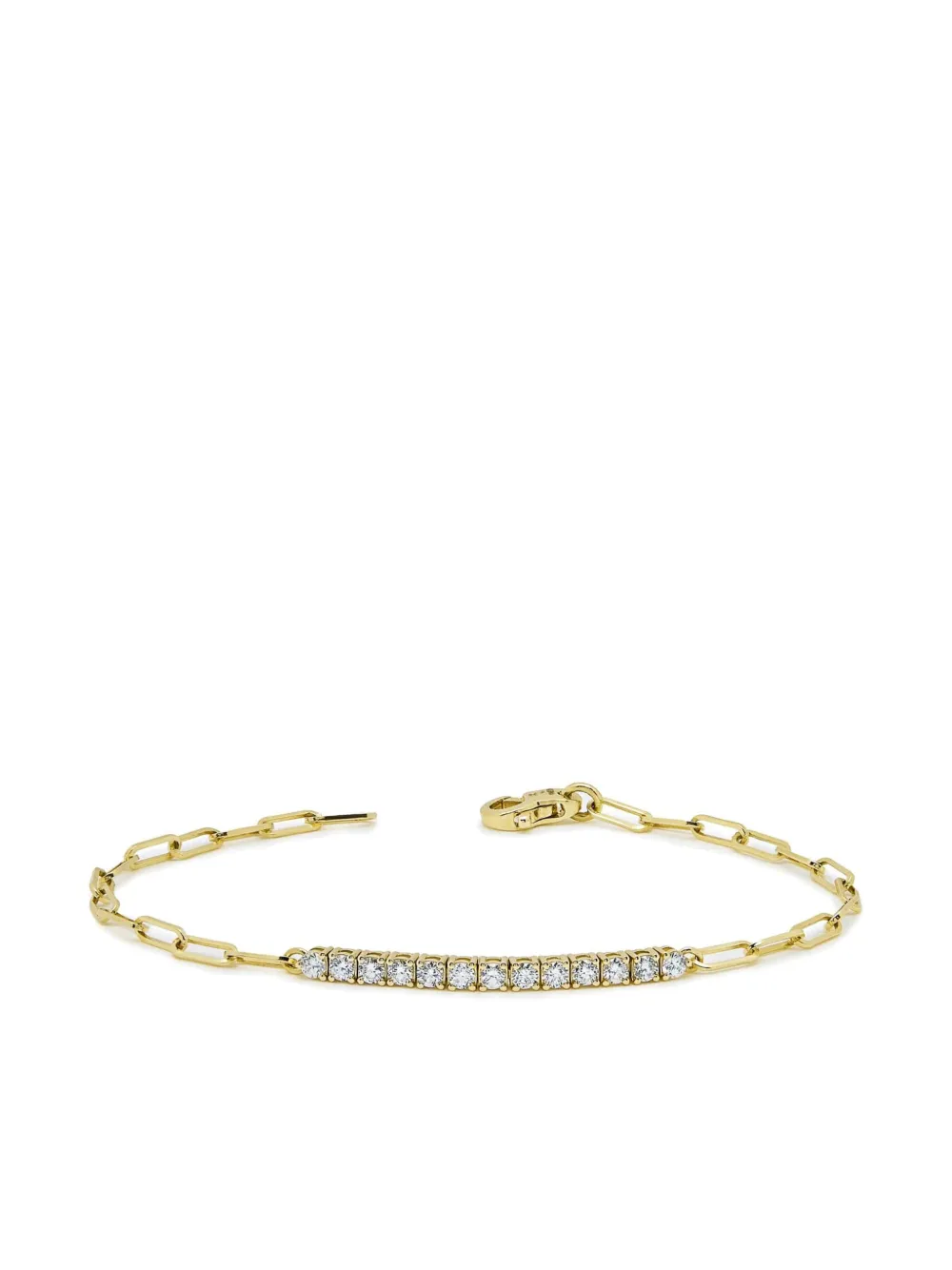 

Браслет из желтого золота с бриллиантами Jewels Aficionado, золотой