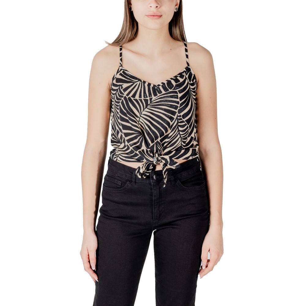 

Черная майка из вискозы Only, черный