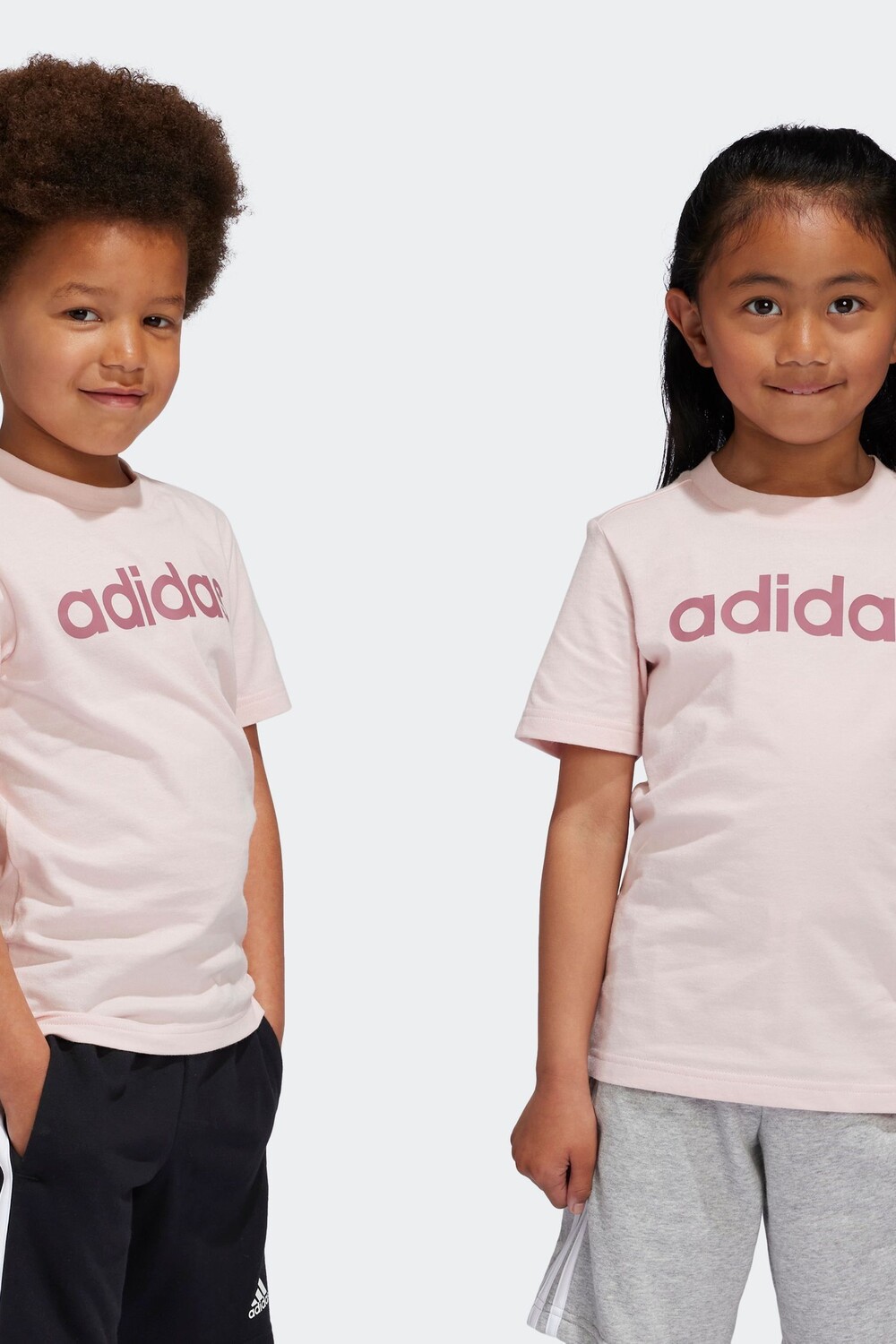 

Футболка Lineage Essentials из 100% хлопка Adidas, розовый