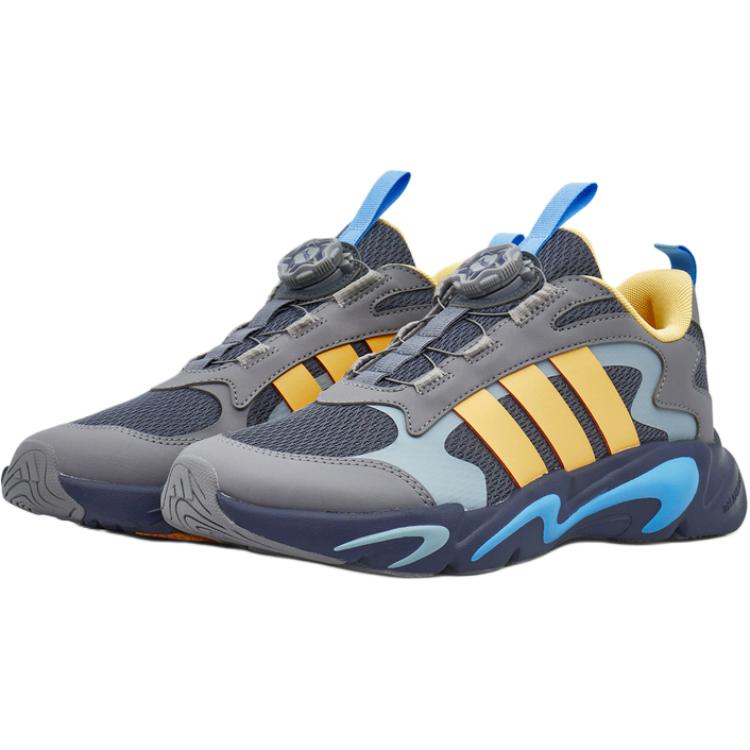 Adidas PLAYFLEX HABU низкие кеды серые детские — фото 4