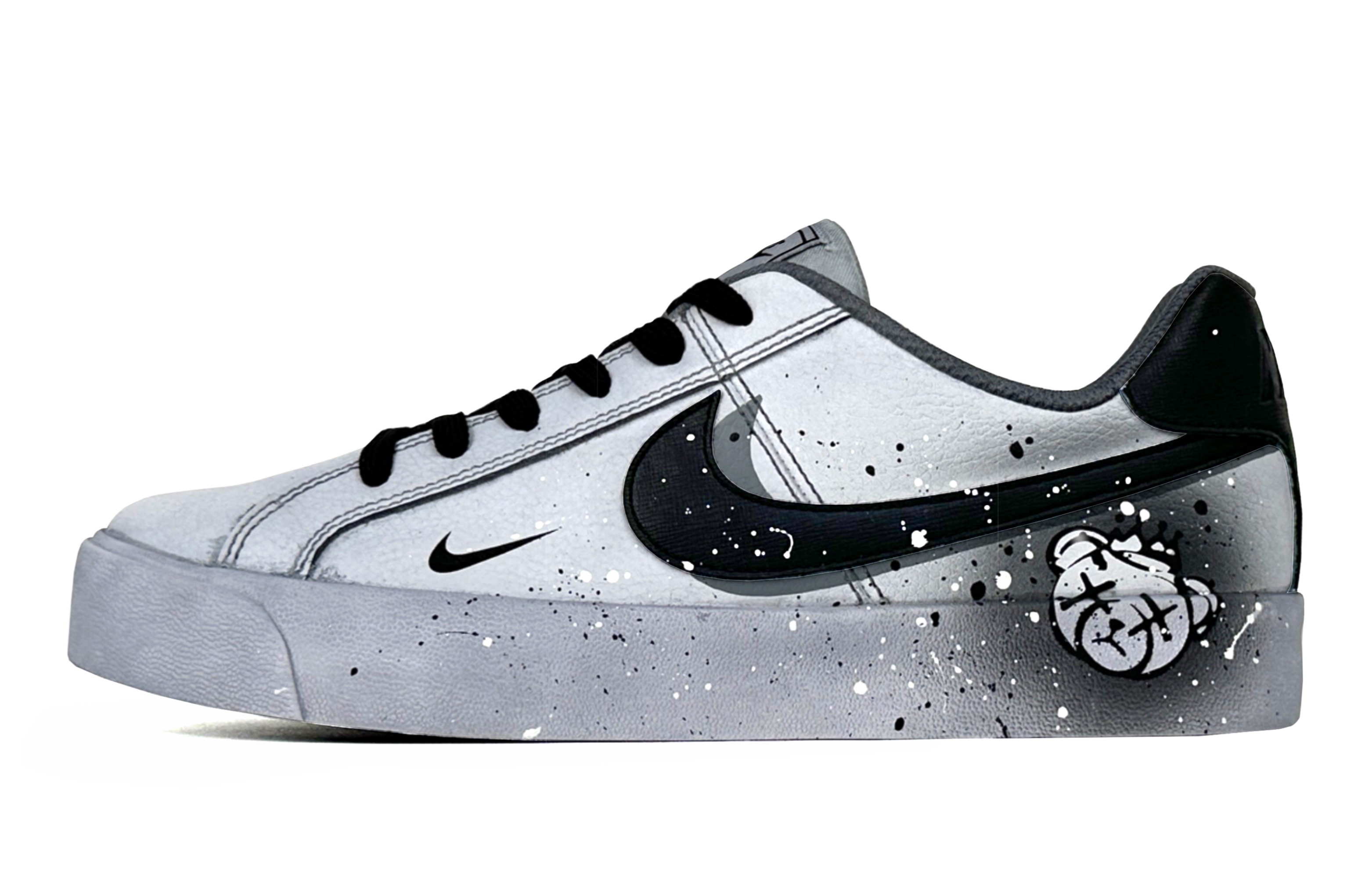 

Кроссовки Nike Court Royale Skateboard Shoes Men Low-Top Gray