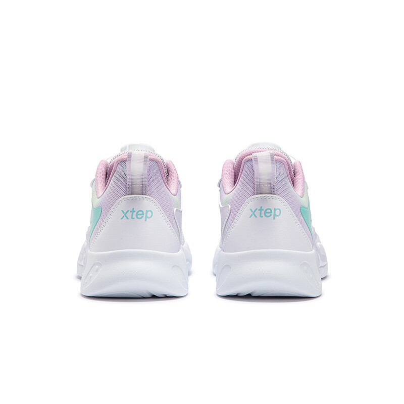 Кроссовки XTEP Kids Lifestyle Shoes GS Low-top New White/lilac, белый — фото 4