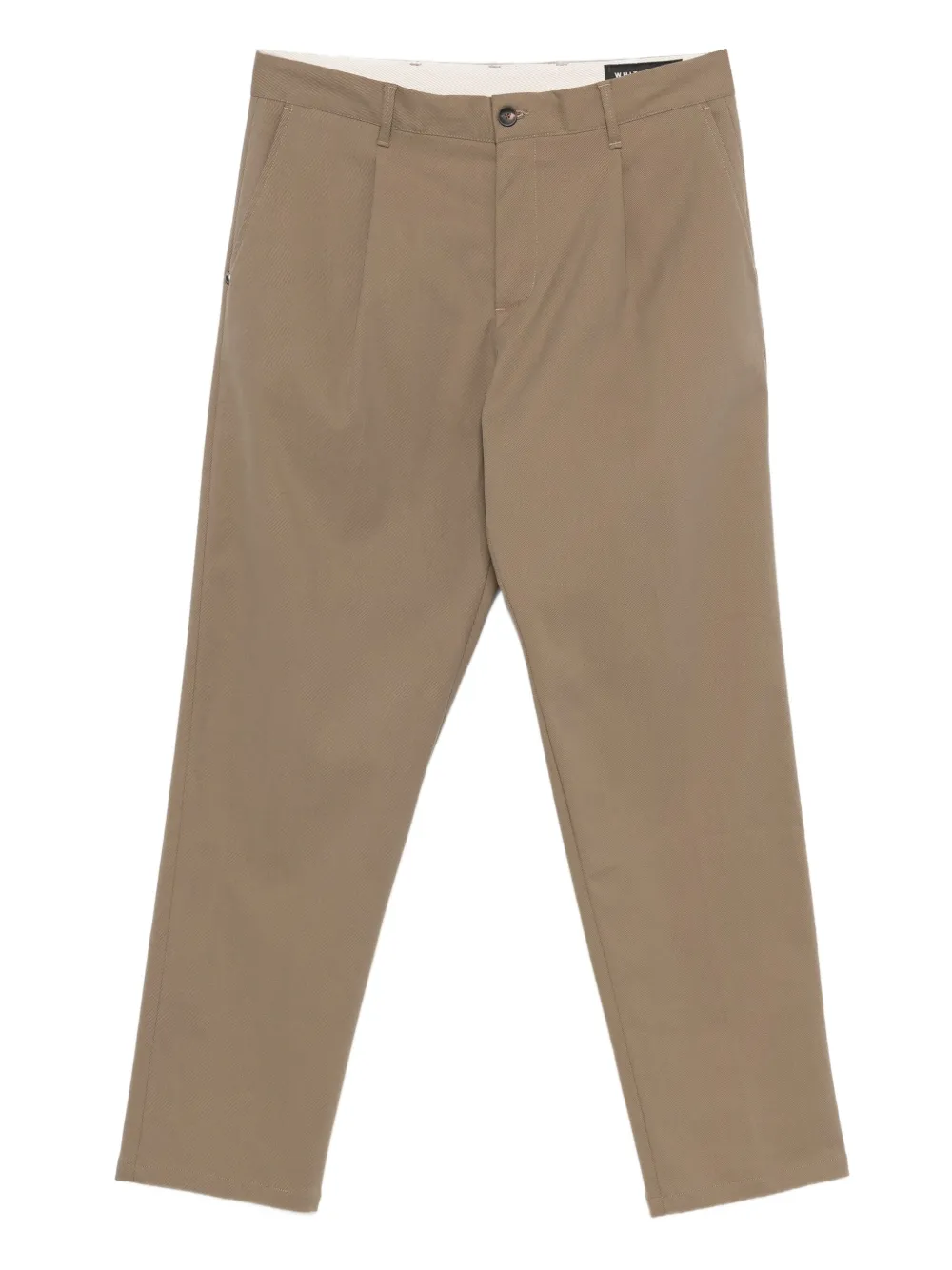 

Твиловые брюки Sammy со складками White Sand, коричневый