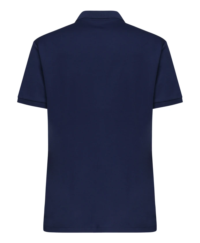 Рубашка-Поло с контрастным логотипом Polo Ralph Lauren, синий — фото 3