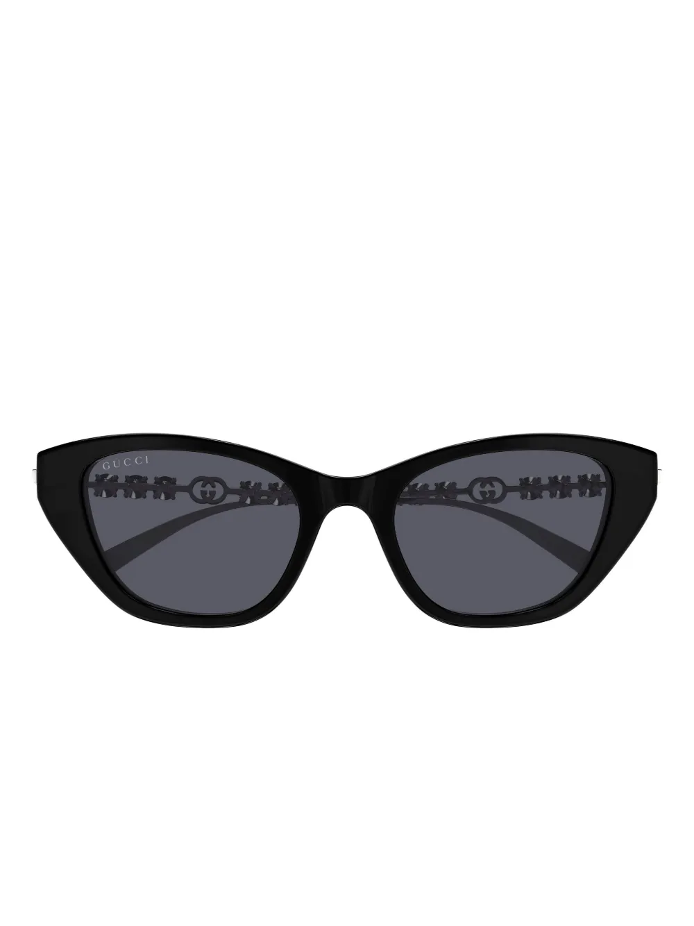 

Солнцезащитные очки-кошки GG1968S с логотипом Gucci, черный