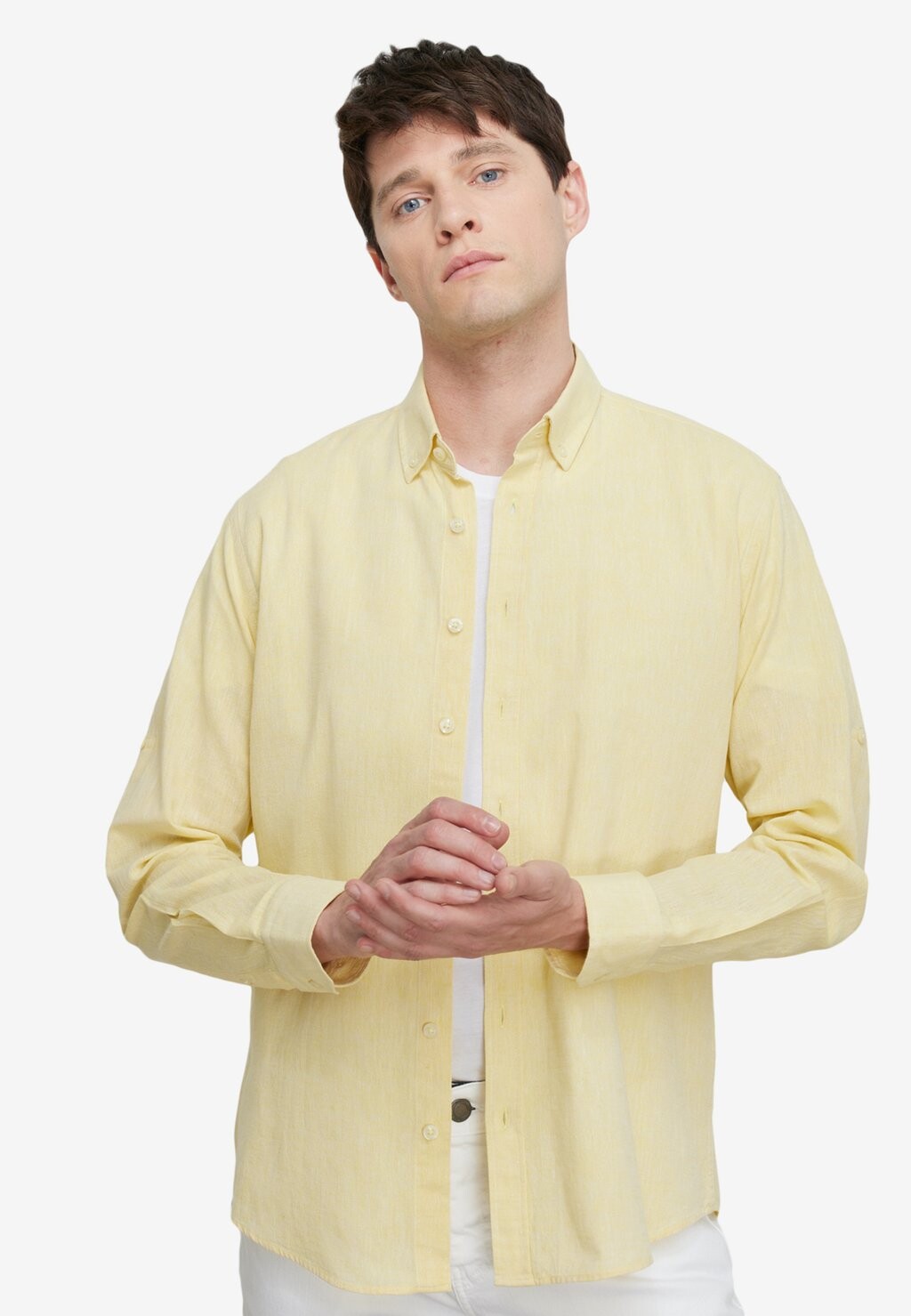 

Рубашка COMFORT FIT AC&CO / ALTINYILDIZ CLASSICS, желтый