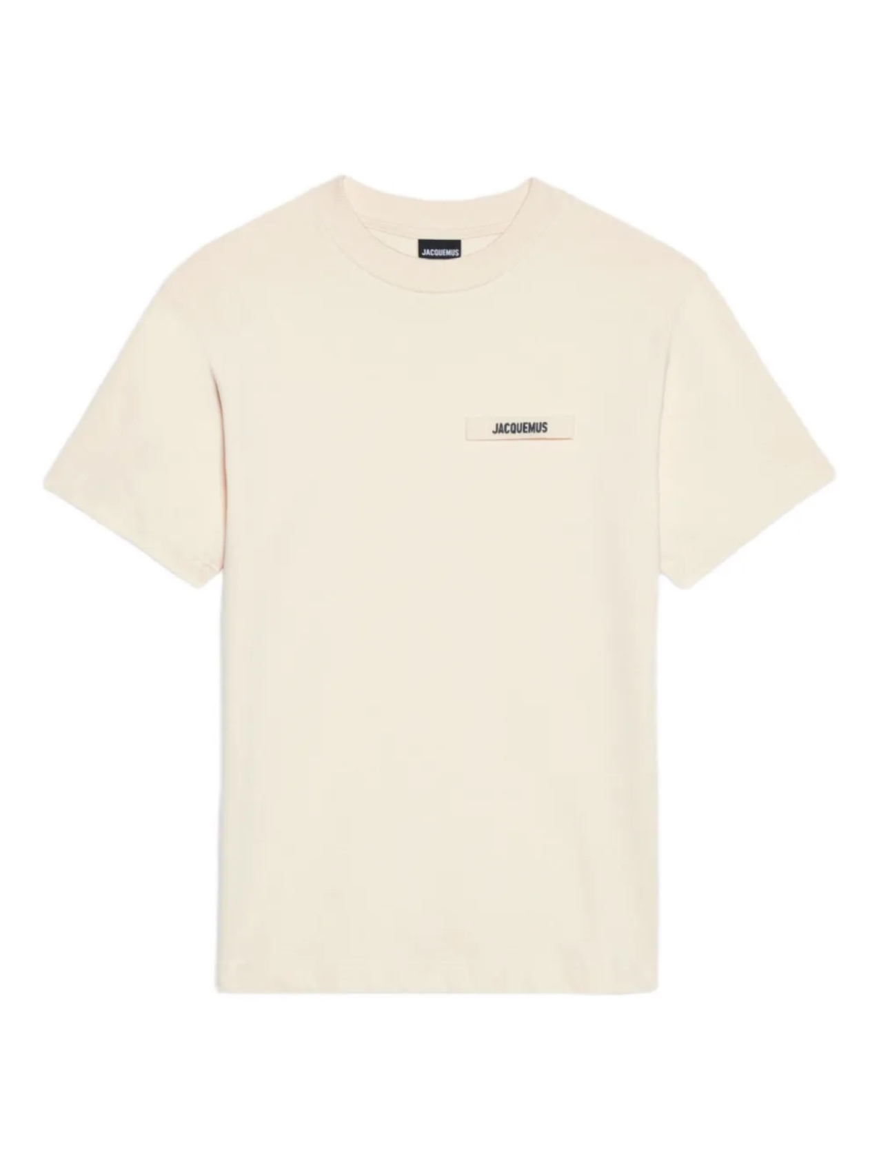 

Футболка с нашивкой-логотипом Jacquemus, нейтральный