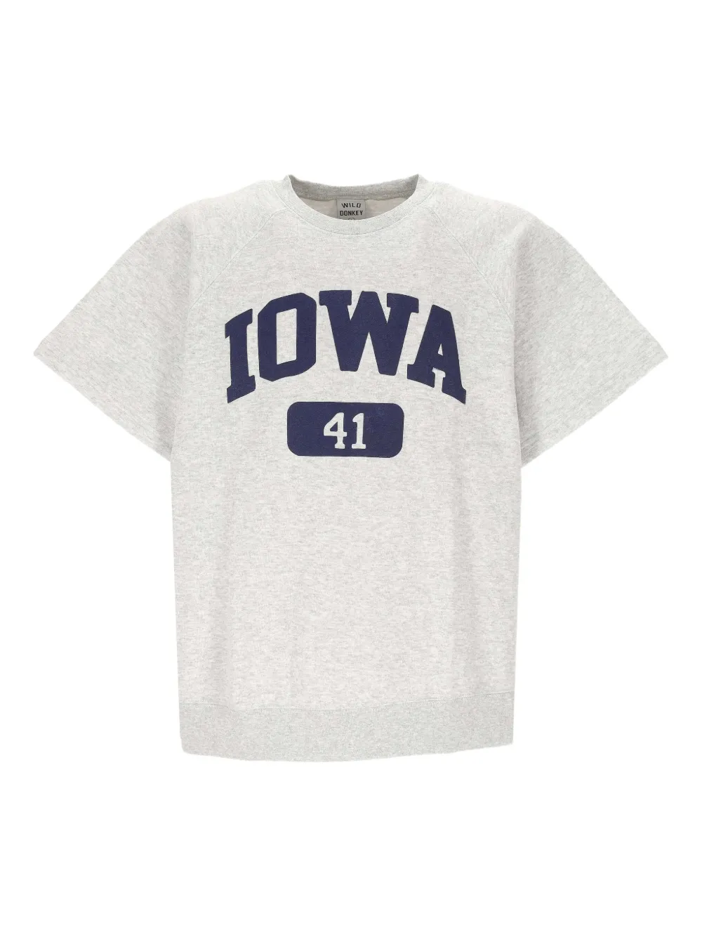 

Футболка с графическим принтом и короткими рукавами Wild Donkey, серый