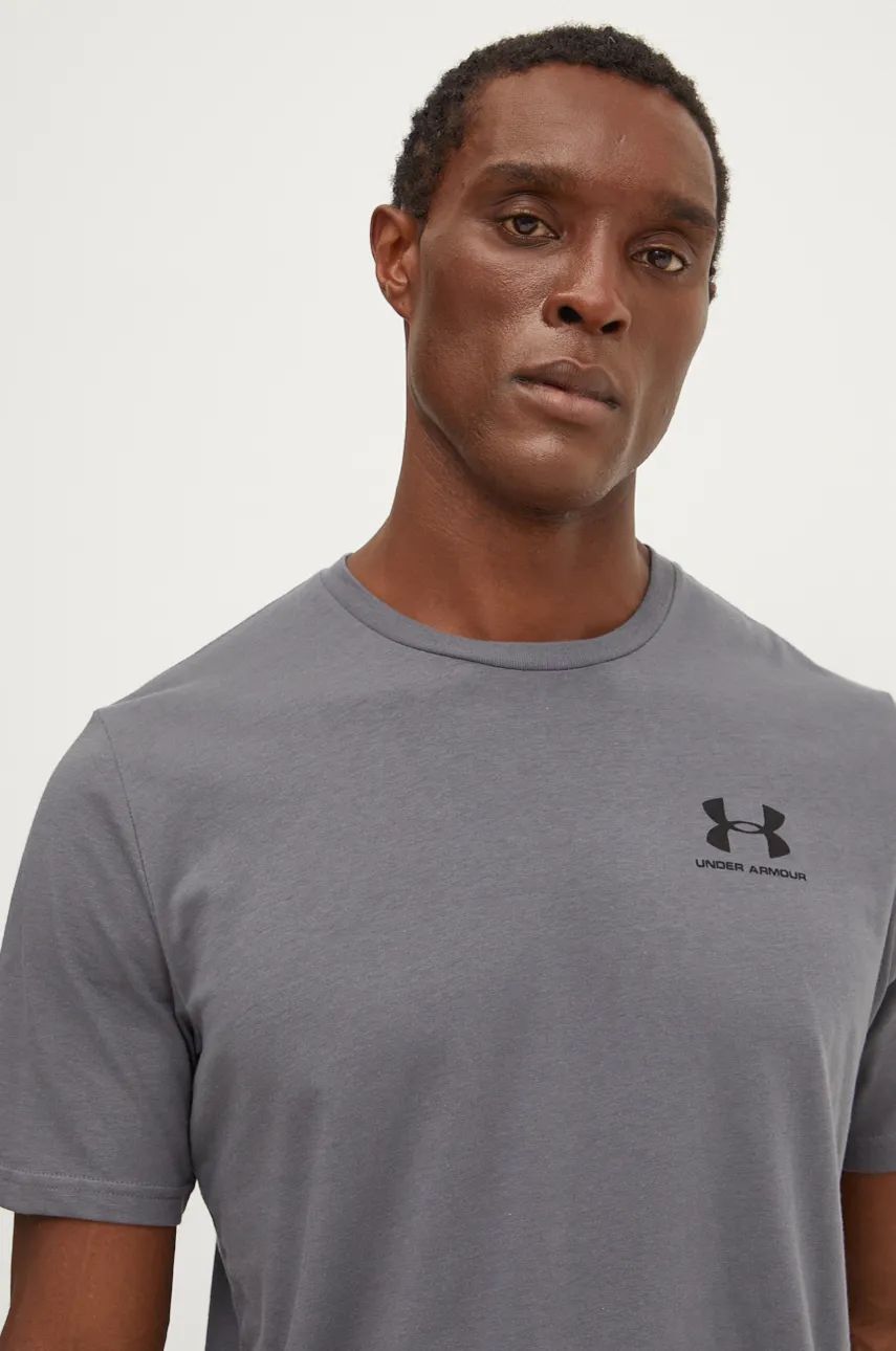 

Футболка Under Armour SPORTSTYLE LEFT CHEST, серый