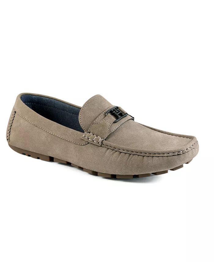 

Мужские мокасины Attle Moc Toe для вождения Tommy Hilfiger, коричневый/бежевый