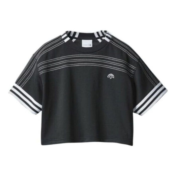 

Джерси x alexander wang cutsew женский укороченный джерси Adidas, черный