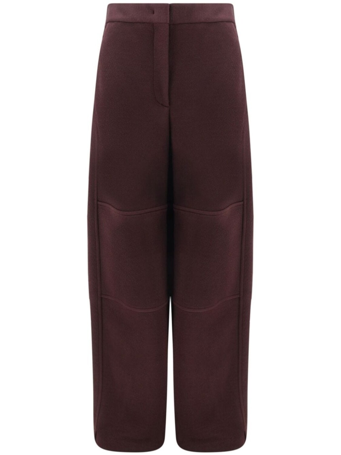 

Брюки прямого кроя Jil Sander, красный