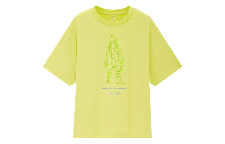 

Футболка Sketch Размер US Women's Зеленая UNIQLO